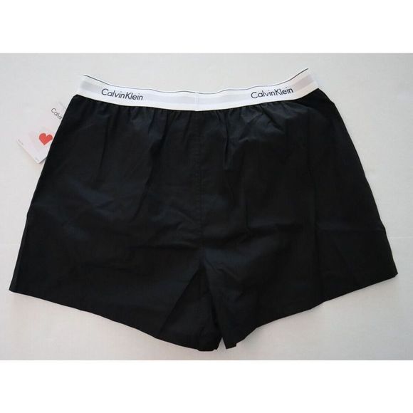 Calvin Klein NB3351 003 Men's Sz L Black Cotton Classic Boxer Shorts $30 - Picture 2 of 5
